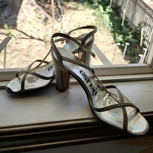 Silver heels